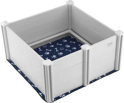 Vevor Dog Whelping Box 38.6 x 38.6 x 18.1