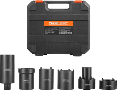 Vevor Socket Set Spindle Nut Tool Kit 1/2