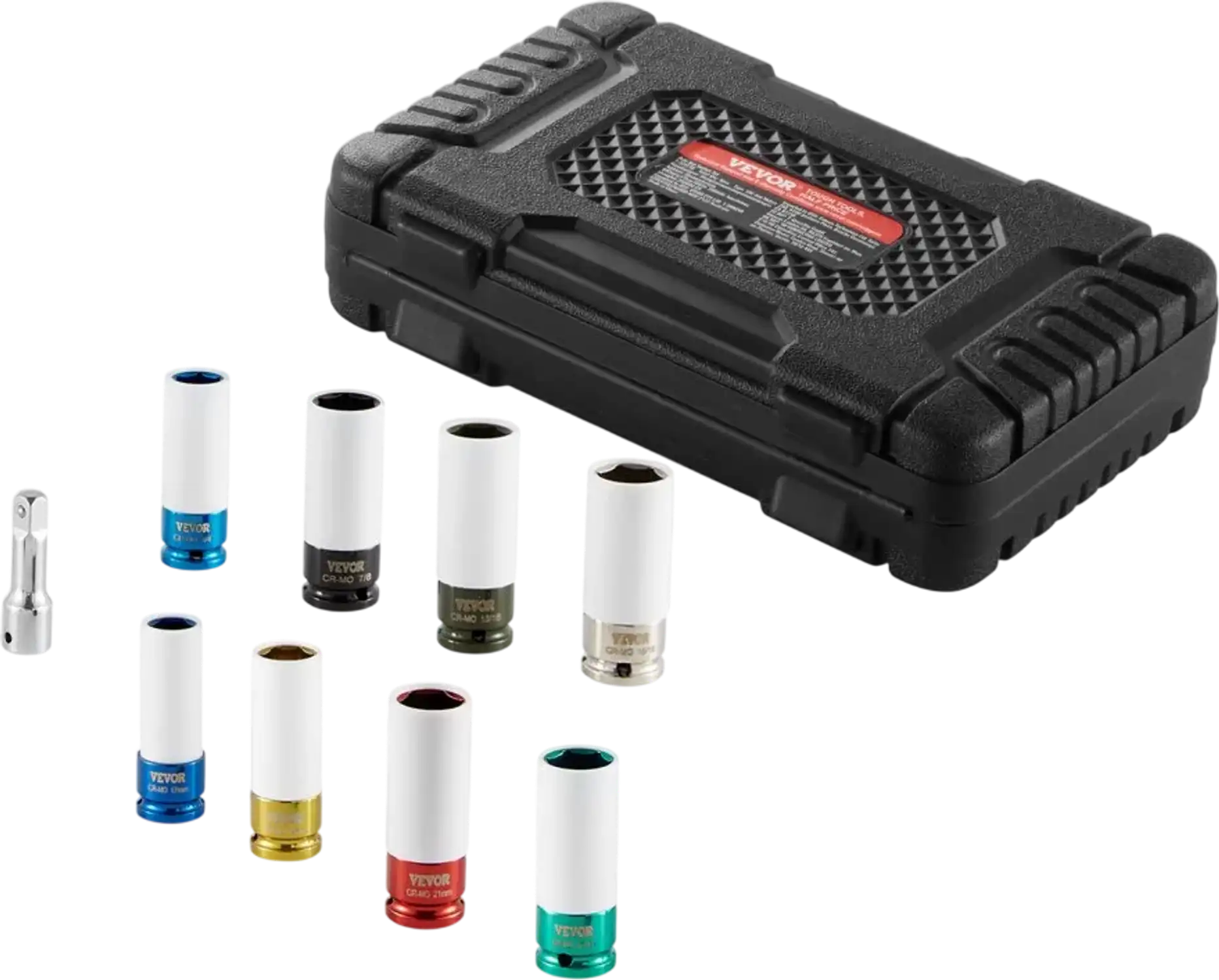 Vevor Impact Socket Set Lug Nut 1/2