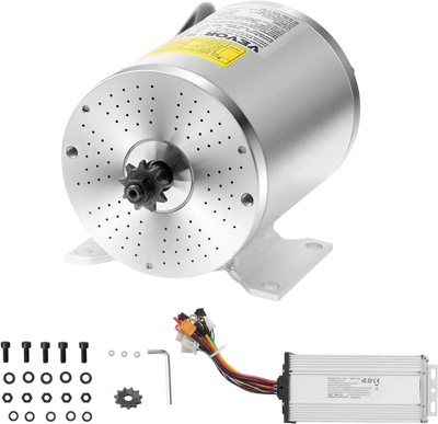 Vevor Brushless DC Motor Kit 60V 2000W 4500 RPM with Speed Controller New