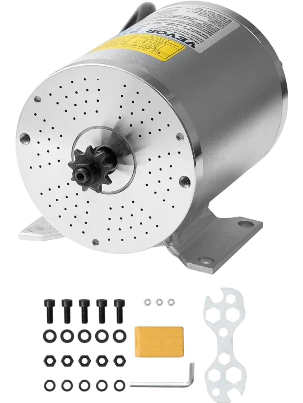 VEVOR 3000W Electric Brushless DC Motor, 72V 4900rpm Go Kart Electric Motor, Electric Dirt Bike Motor Engine for E-Bike Motorcycle Scooter DIY