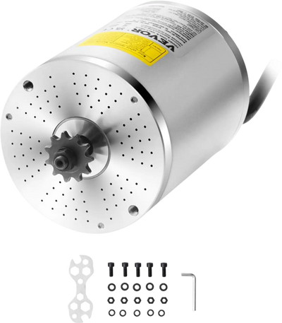 Vevor Brushless DC Motor 3000W 60V 4800 RPM Electric Motor New