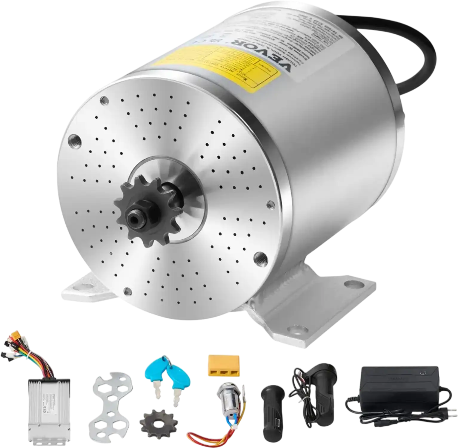 Vevor Brushless DC Motor Kit 500W 36V 3000 RPM with Speed Controller New