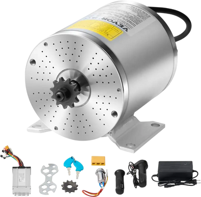 Vevor Brushless DC Motor Kit 500W 36V 3000 RPM with Speed Controller New