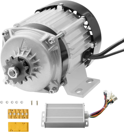 Vevor Motor Kit 500W 48V Brushless DC Electric Motor with Upgraded Speed Controller New