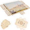 VEVOR 2000 Piece Rotating Puzzle Board with 5 Drawers and Cover, 40x29 in Portable Wooden Table, Jigsaw Puzzle Accessories for Adults, Puzzles Organizer Storage System, Birthday Gift for Mom