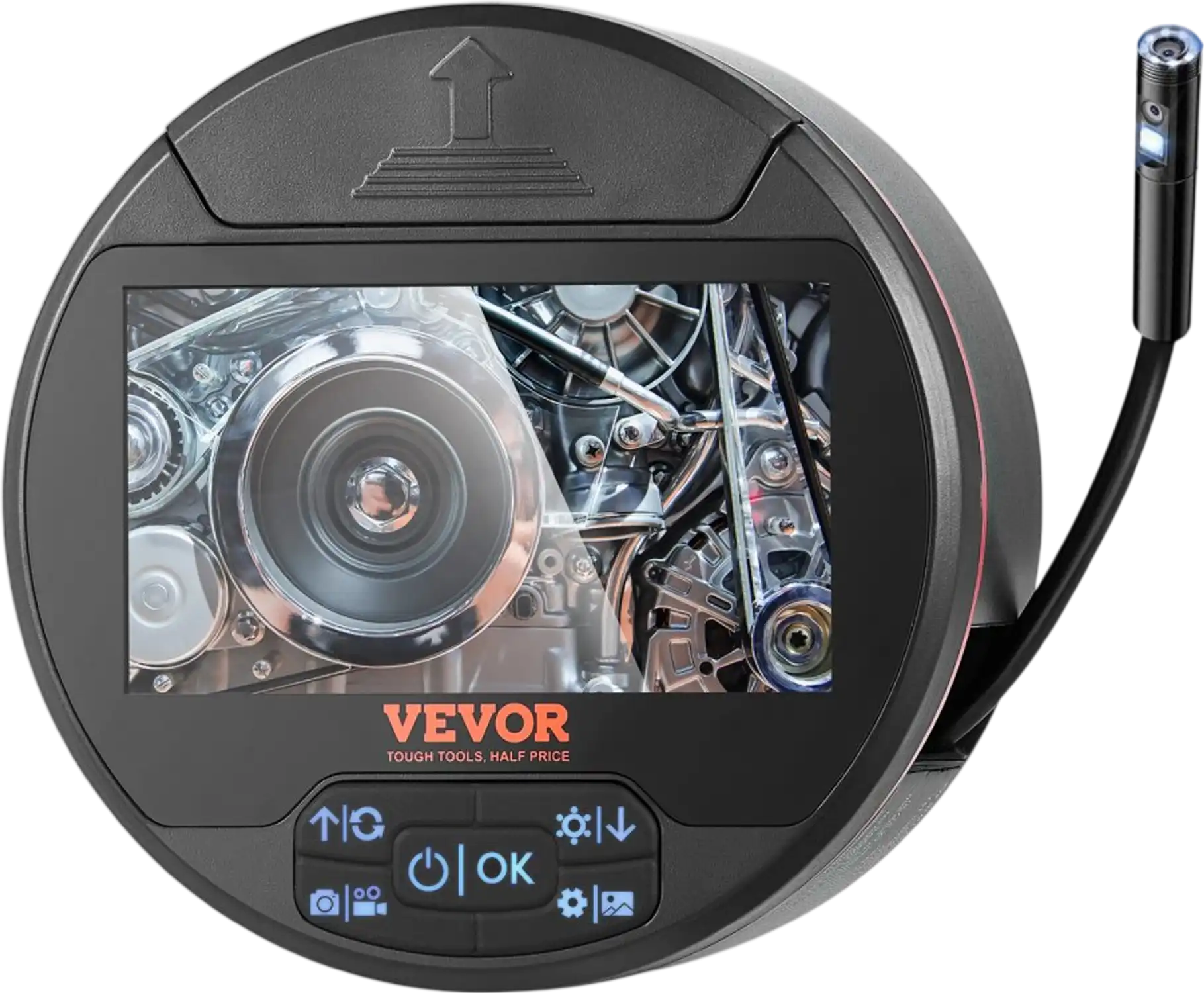 Vevor Borescope Triple Lens Endoscope Camera with 4.3