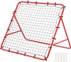 VEVOR Soccer Rebounder Rebound Net, Kick-Back 39"x39", Portable Football Training Gifts, Aids & Equipment for Kids Teens & All Ages, Easy Set Up & Perfect Storage