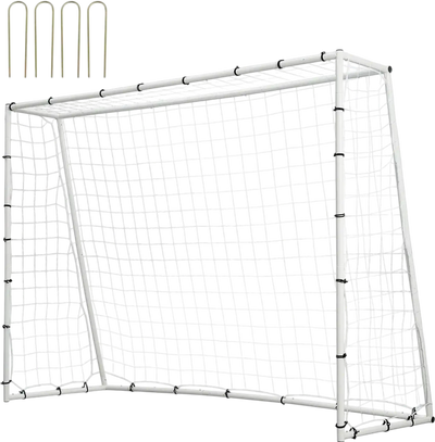 Vevor Soccer Rebound Trainer 8' x 6' Double-Sided Rebounding Net Goal New