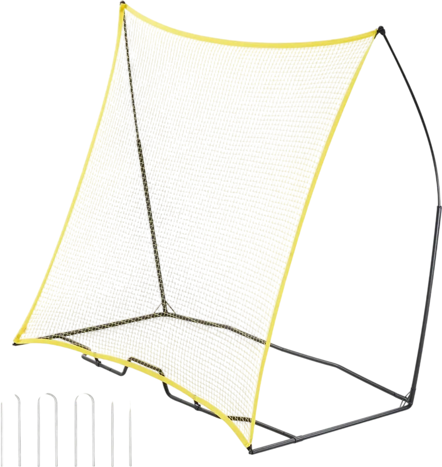 Vevor Soccer Rebounder 7' x 7' Portable Trainer Net New
