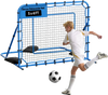 VEVOR Soccer Rebounder Net, Quick-Switch Angle Soccer Goal Rebounder for Control, Passing Practice, Heavy-Duty Iron Frame & PE Net, Easy Setup Ball Training Aids & Equipment for Teens&Adults,5 x 4 ft