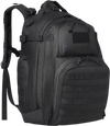 Tactical Backpack, 40L Military Tactical Backpack with Molle Design & Sponge Pad, Army Assault Pack Bag for Men and Women, Range Gear Backpack for Outdoor Adventure, Hiking, Hunting, Black