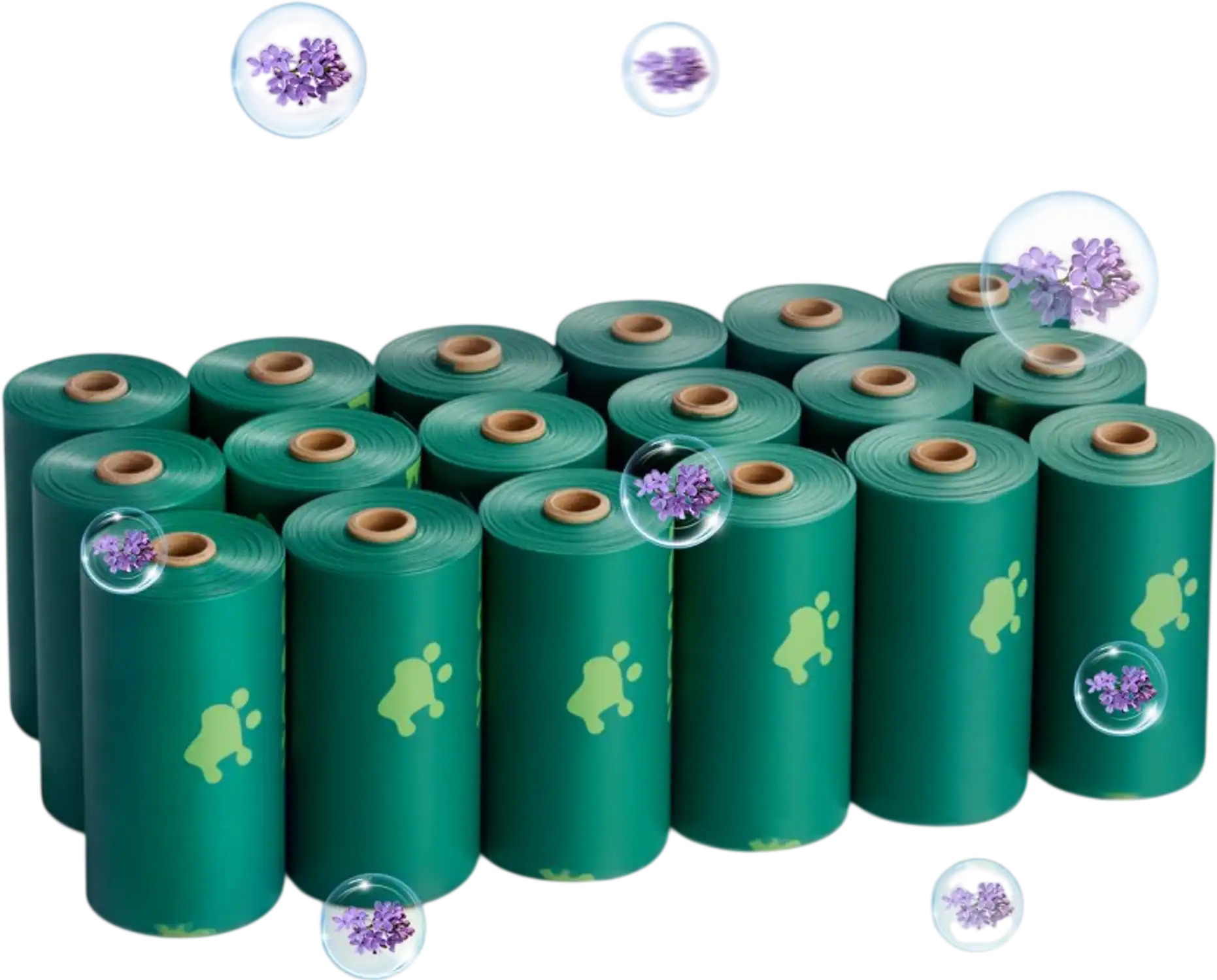 Vevor Dog Poop Bags Lavender Scented Biodegradable 270 Count New