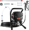 VEVOR Stand Airless Paint Sprayer, 650W High Efficiency Airless Sprayer, 3000PSI Electric Paint Sprayer Machine Extension Rod and Cleaning Kits for Interior and Exterior Furniture/Fence/Home/House