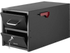 VEVOR Post Mount Mailbox, Anti-Pry & Anti-Theft Mailboxes for Outside, Heavy Duty Lockable Mail Box with Magnetic Door, Weather-Resistant Metal Post Box for House Outside 21.06 x 10.63 x 11.22 in