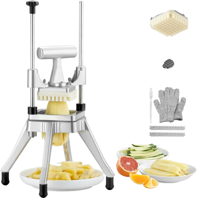 Vevor Vegetable Chopper Commercial Stainless Steel 3/8