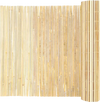 VEVOR Natural Bamboo Fence Privacy Screen, Eco-Friendly Privacy Bamboo Slat Fence, 6 ft H x 13 ft L Decorative Bamboo Screen Panel, for Garden, Backyard, Balcony, Patio, Pool Side