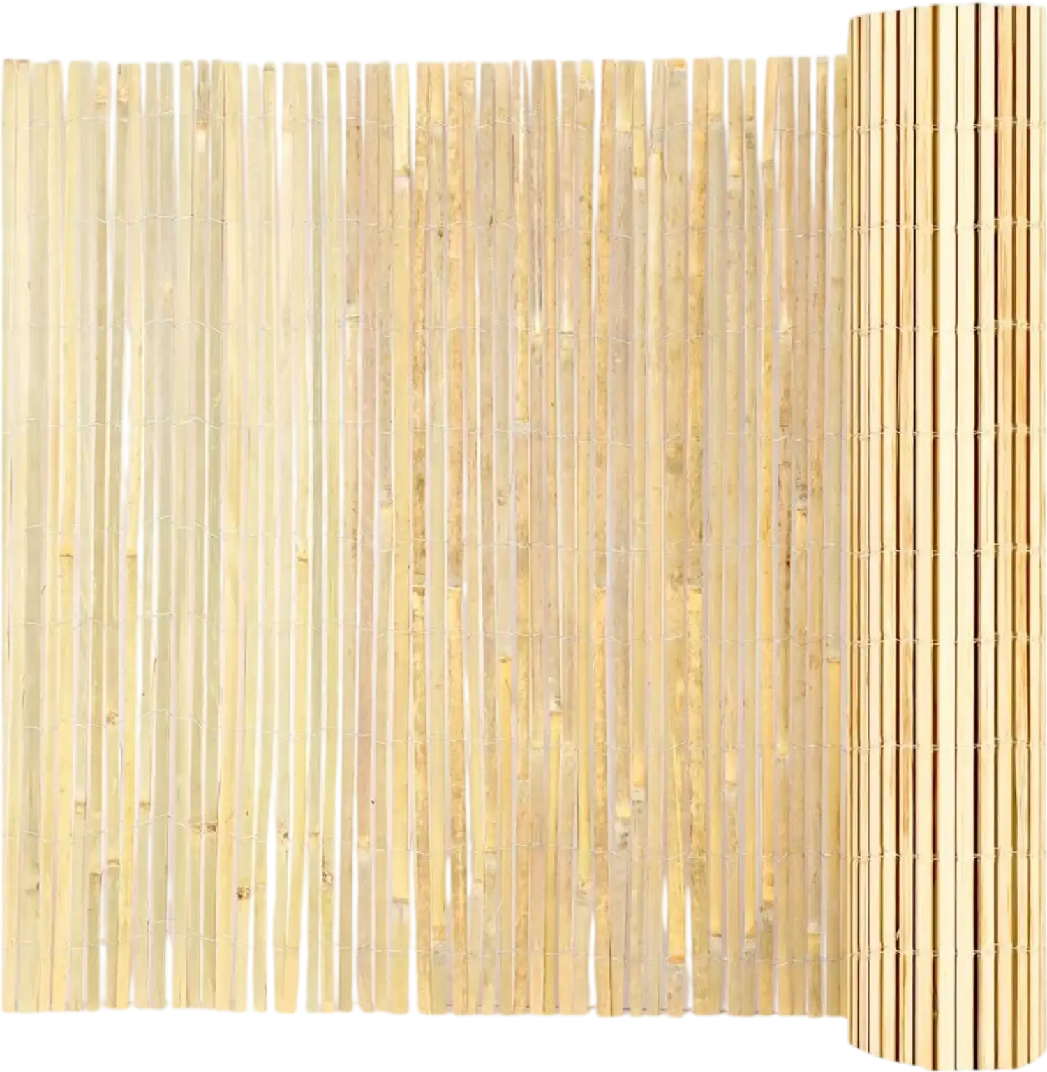 Vevor Bamboo Fence Panel Natural Privacy Screen 6' x 16' New