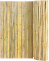 VEVOR Natural Rolled Bamboo Fence, Eco-Friendly Bamboo Privacy Fence 4 ft H x 8 ft L x 0.75 in D. , Decorative Bamboo Privacy Screen for Garden, Backyard, Balcony, Patio, Pool Side