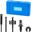 VEVOR Power Steering Pump Pulley Puller/Installer Tool Set, Compatible with Ford, GM V6, and VW Vehicles, Pump Pulley Remover Installer Tools, for Removing and Installing Power Steering Pump Pulleys