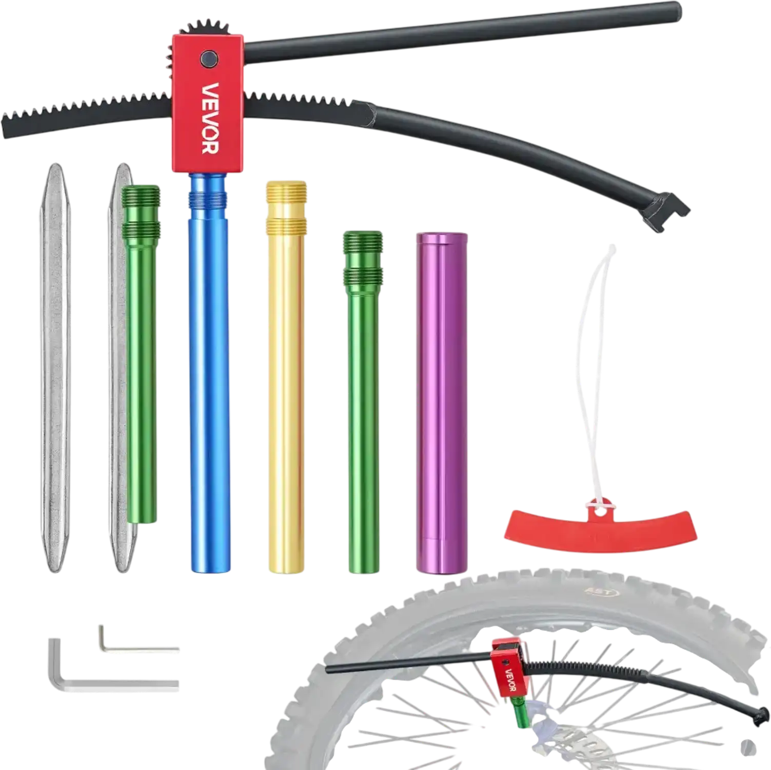 Vevor Tire Changer Dirt Bike Tire Changing Tool Kit for 16