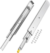 VEVOR 1 Pair Full Extension Drawer Slides 24 in, 500 lbs Load Capacity Locking Drawer Slides, Ball Bearing with Lock Side Mount Drawer Slide Rail