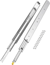 VEVOR 1 Pair Full Extension Drawer Slides 40 n, 500 lbs Load Capacity Locking Drawer Slides, Ball Bearing with Lock Side Mount Drawer Slide Rail