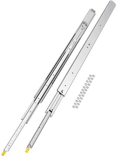 Vevor Drawer Slides Full Extension Locking Ball Bearing Side Mount 56