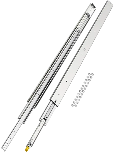 Vevor Drawer Slides Heavy Duty Full Extension Locking Ball Bearing 60