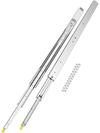 VEVOR 1 Pair Full Extension Drawer Slides 18 20 22 28 30 32 36 38 40 44 48 52 56 60 in, 500 lbs Load Capacity Locking Drawer Slides, Ball Bearing with Lock Side Mount Drawer Slide Rail