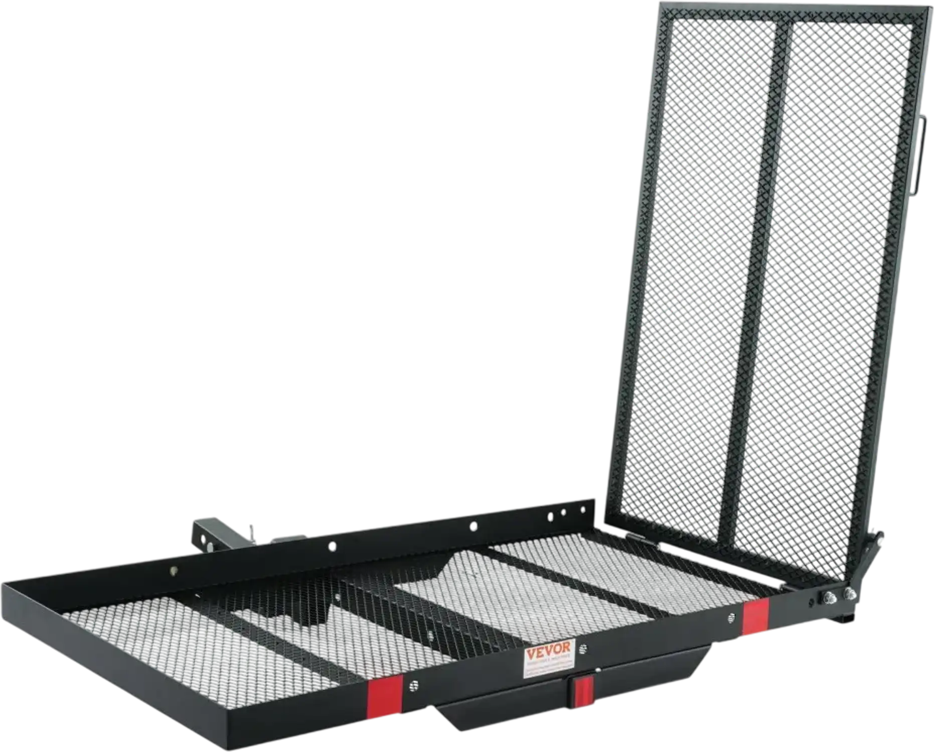 Vevor Mobility Scooter Carrier Hitch Mount Cargo Rack with Folding Ramp 45.3