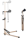 VEVOR Bike Repair Stand, 88 lb Heavy-duty Bicycle Work Stand with 41.3-59.8 in Adjustable Height & Magnetic Tool Tray, Foldable Bicycle Maintenance Rack, Shop Home Mechanics for Mountain & Road Bike