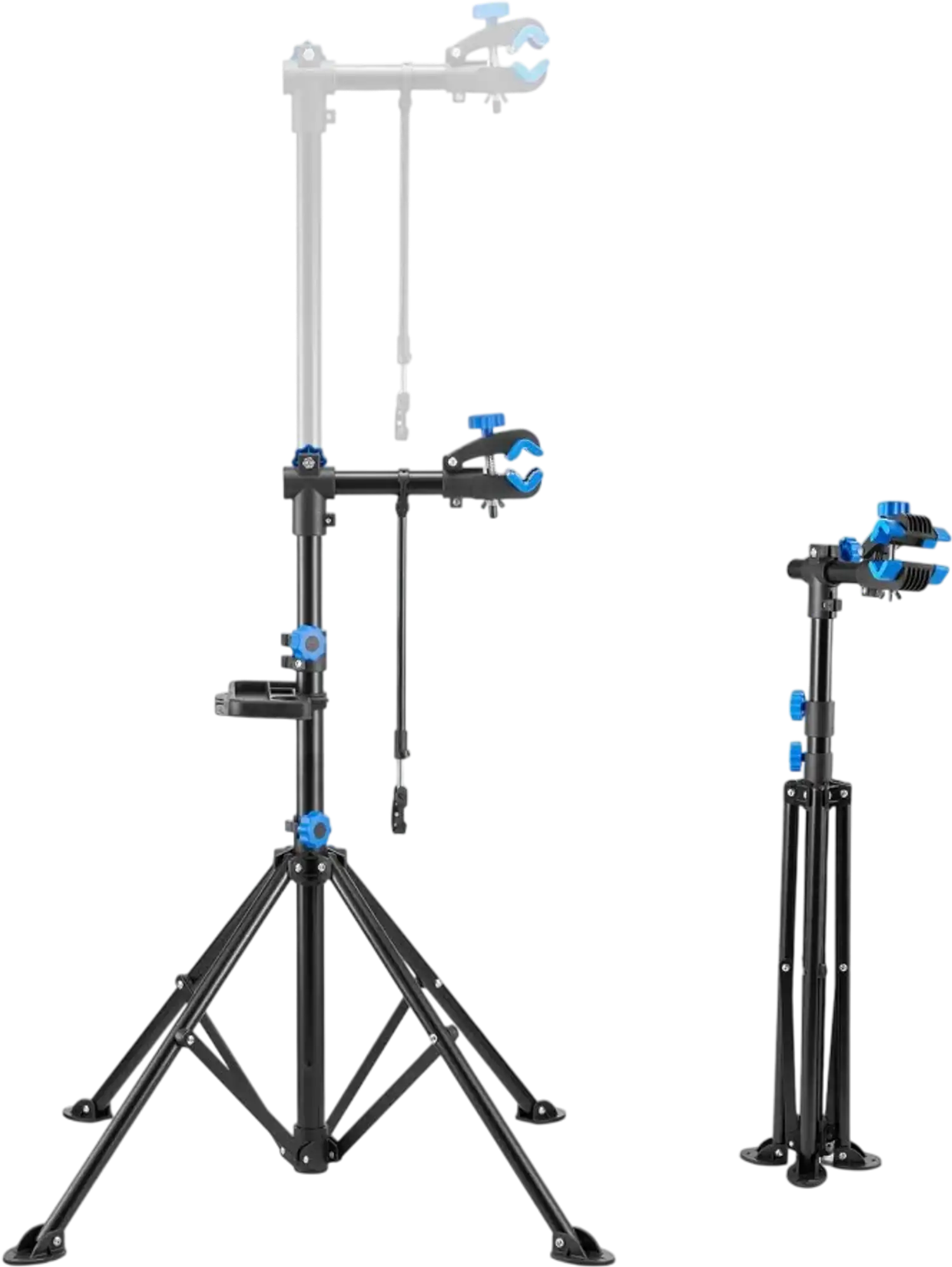 Vevor Bike Repair Stand Heavy-Duty Adjustable Bicycle Maintenance Rack with Tool Tray New