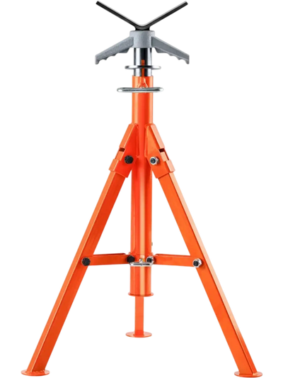 Vevor Pipe Stand 2500 lbs Height Adjustable V-Head Jack Stand New