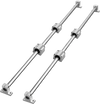 VEVOR Linear Guide Rail Set, SFC20 1200 mm, 2 PCS 47.2 in/1200 mm SFC20 Guide Rails 4 PCS SC20 Slide Blocks 4 PCS Rail Supports, Linear Rails and Bearings Kit for Automated Machines CNC DIY Project