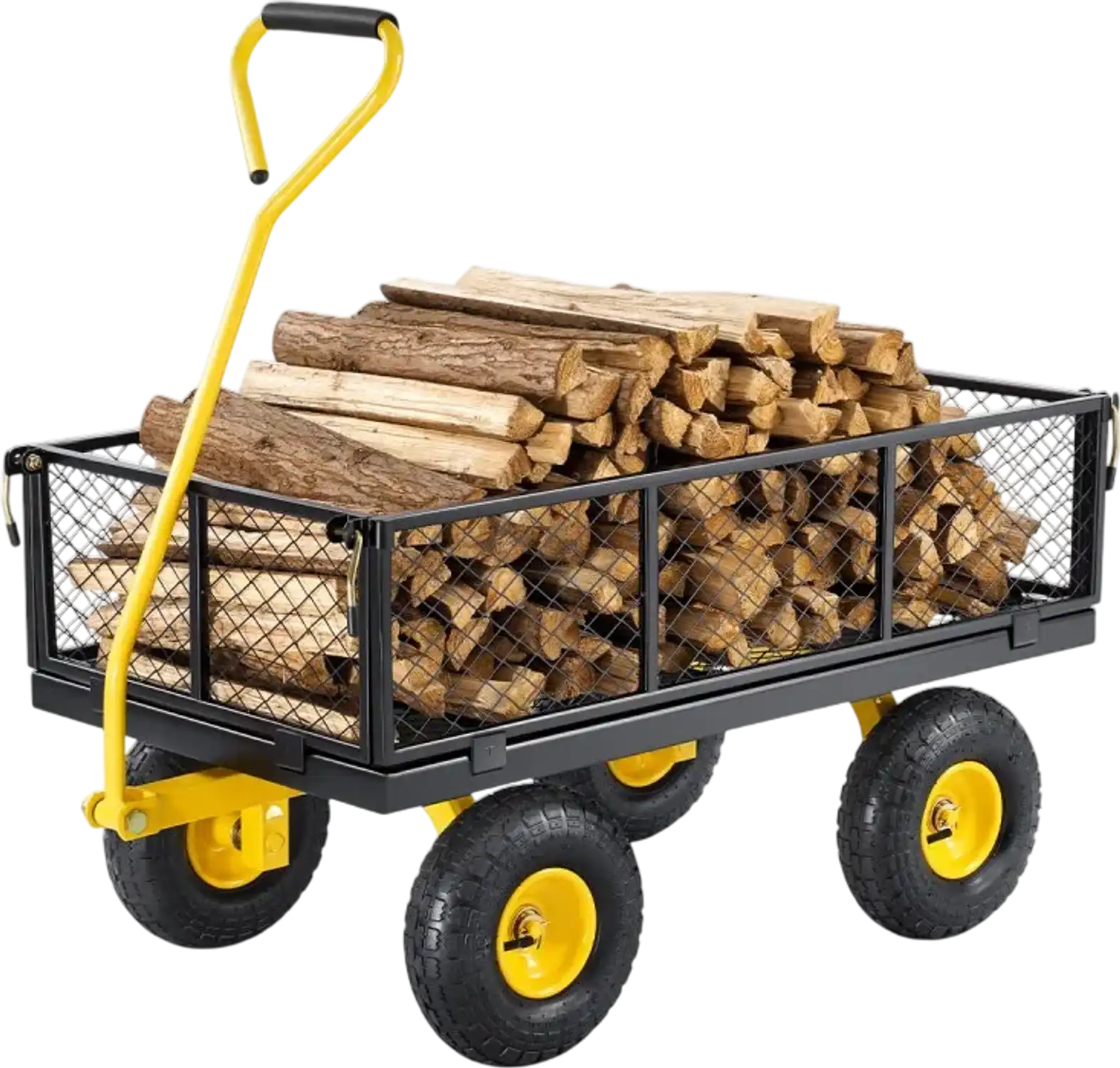 Vevor Garden Cart 900 lbs Steel Utility Wagon with 10