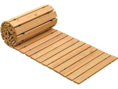 Vevor Garden Walkway Roll-Out Cedar Wooden Pathway 8' x 17