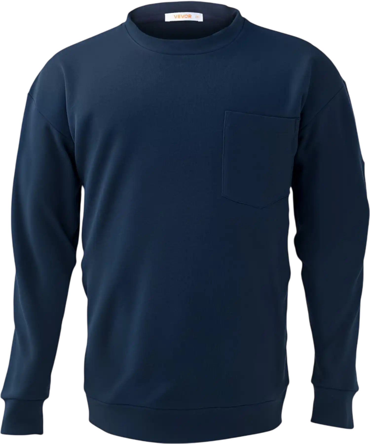 Vevor FR Shirt Flame Resistant Long Sleeve Work Shirt Navy Blue 2XL New