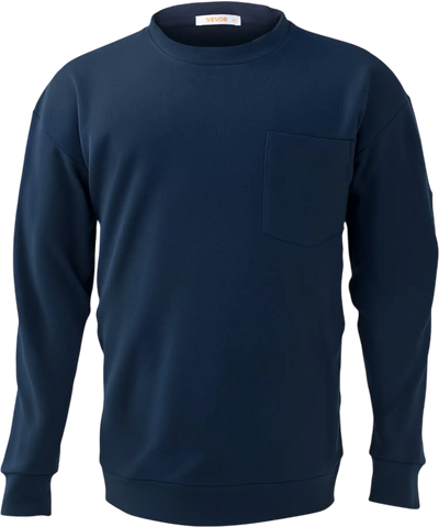 Vevor FR Shirt Flame Resistant Long Sleeve Work Shirt Navy Blue 2XL New