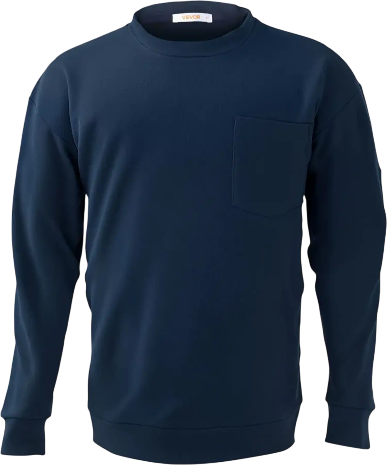 Vevor Flame-Resistant Shirt Long Sleeve Workwear for Men Navy Blue XL New