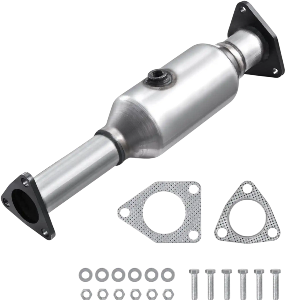 VEVOR Catalytic Converter, Compatible with Honda Accord 2.4L 2003 2004 2005 2006 2007, 2.4L L4 Engine, Rear, Replacement OE 16299, Stainless Steel Material, for Quick Exhaust Gas Purification