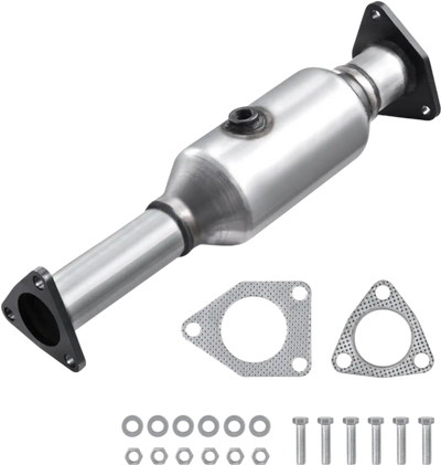 VEVOR Catalytic Converter, Compatible with Honda Accord 2.4L 2003 2004 2005 2006 2007, 2.4L L4 Engine, Rear, Replacement OE 16299, Stainless Steel Material, for Quick Exhaust Gas Purification