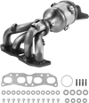 VEVOR Catalytic Converter, Compatible with Nissan Altima 2007 2008 2009 2010 2011 2012 2013 2.5L L4, Front, Replacement OE 674-933, Stainless Steel High Flow Converter, for Exhaust Gas Purification