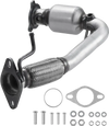 VEVOR Catalytic Converter, Compatible with Chevrolet Equinox/GMC Terrain/Chevy Captiva Sport, 2.4L L4, Front, Replacement OE 16581 16796, Stainless Steel High Flow, for Exhaust Gas Purification