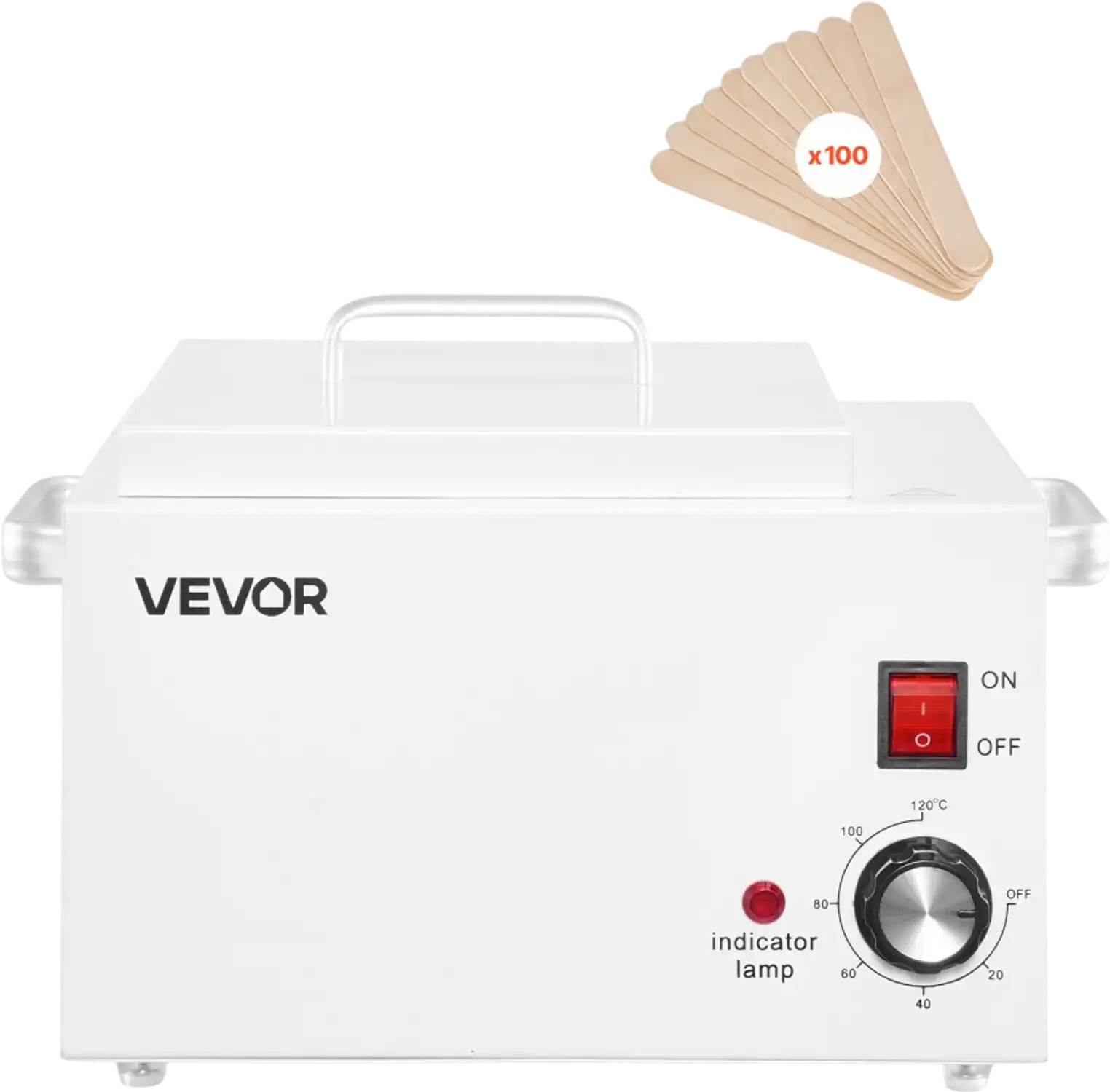 Vevor Professional Wax Warmer 3000ml 300W Hair Removal Heater Pot New