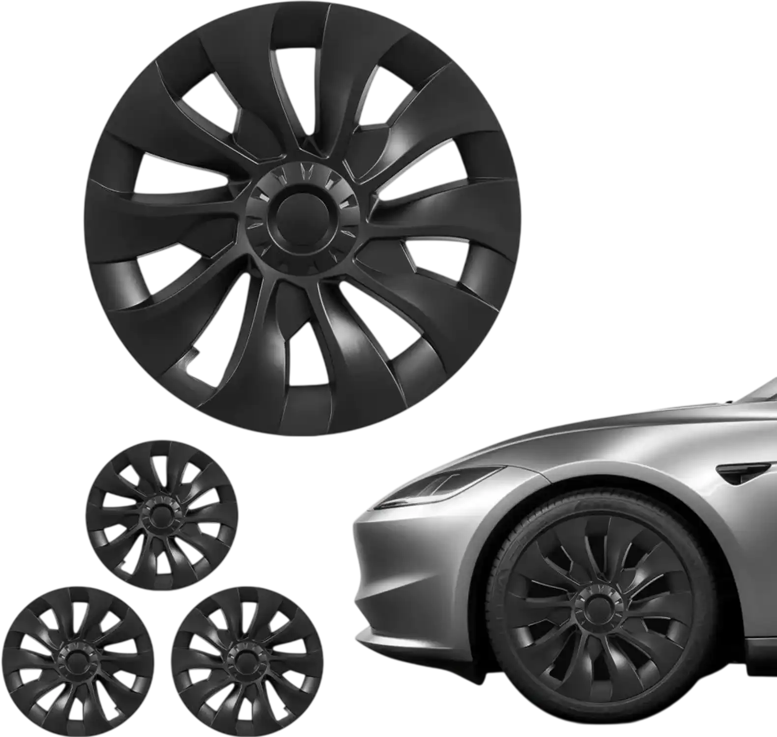 Vevor Hubcaps Tesla Model 3 18
