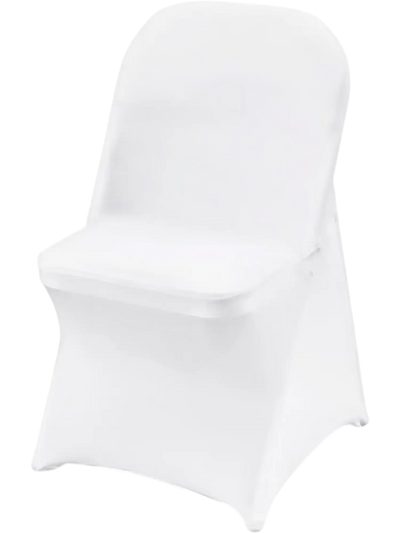 Vevor Chair Covers White Stretch Spandex Folding Chair Slipcovers 30 PCS New