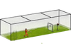 VEVOR Baseball Batting Cage, 41.7 x 12.8 x 10.1 FT Freestanding Portable Batting Cage, Hitting Cages with 30-Ply Knotted HDPE & Carabiner Hooks, Battings Cages Netting for Indoor, Outdoor (NET ONLY)