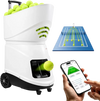 VEVOR Tennis Ball Machine,2H Runtimeand150 Ball Capacity Auto Ball Launcher, for Beginners and Pro Practice Training, with App Remote Control, Spin Control, 2 Training Modes, and Speeds up to 80MPH