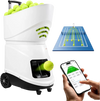 VEVOR Tennis Ball Machine,4H Runtimeand150 Ball Capacity Auto Ball Launcher, for Beginners and Pro Practice Training, with App Remote Control, Spin Control, 20 Training Modes, and Speeds up to 80MPH